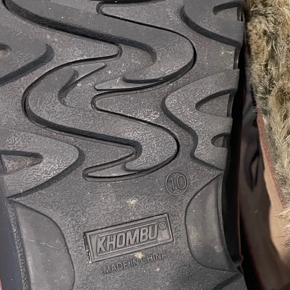 Sale last Chance Khombu Northstar waterproof boots size 10 - Picture 7 of 7